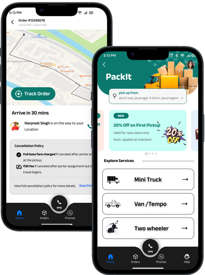 PackIt Platform View