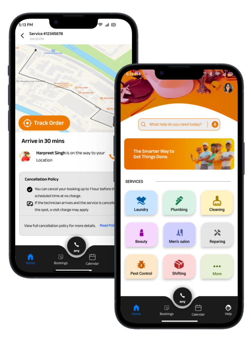 TaskPal Platform View
