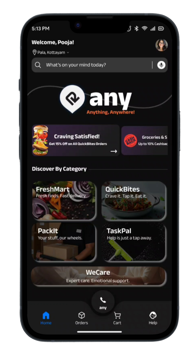 ANY App Interface